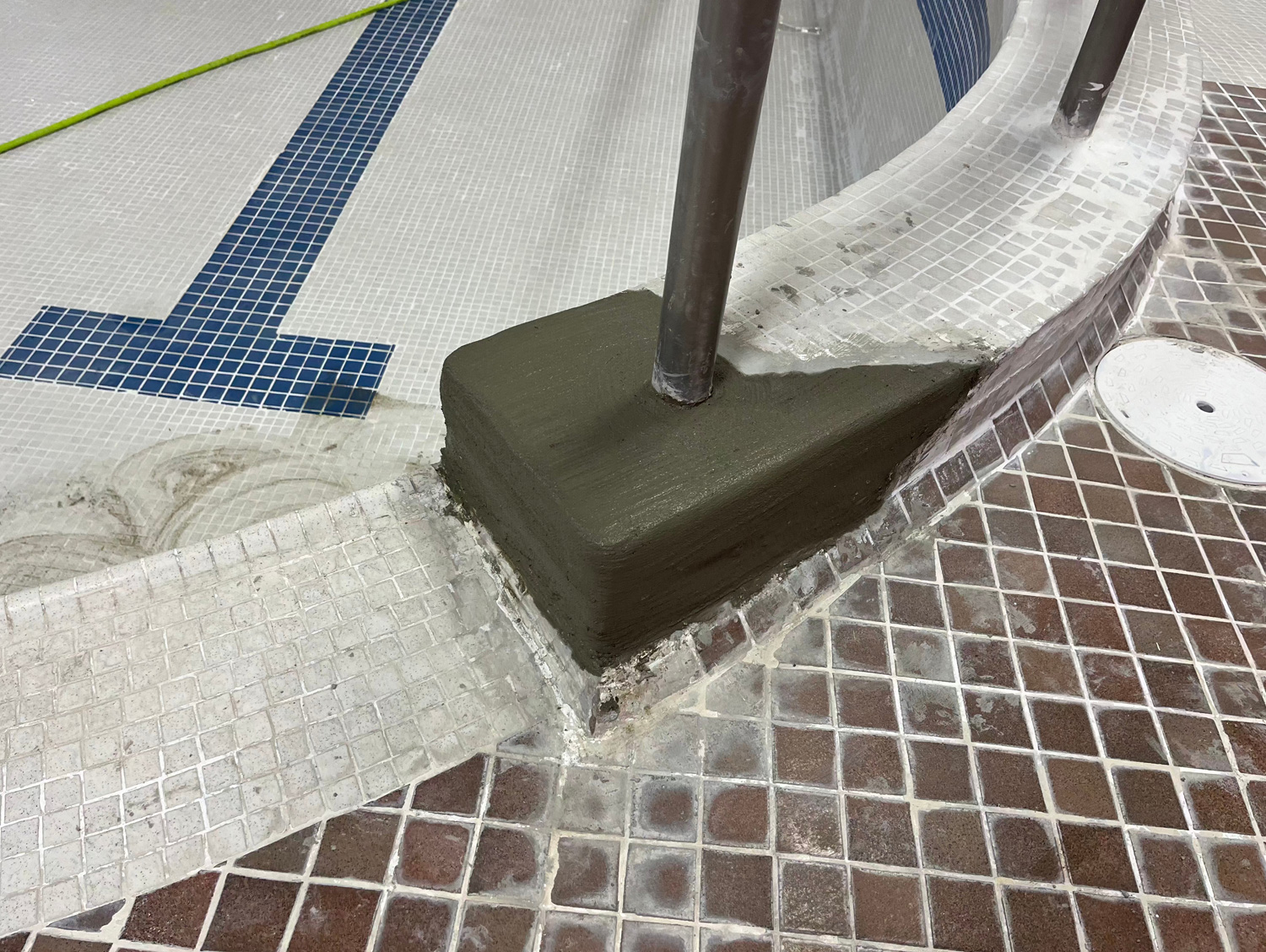 concrete repair to indoor pool