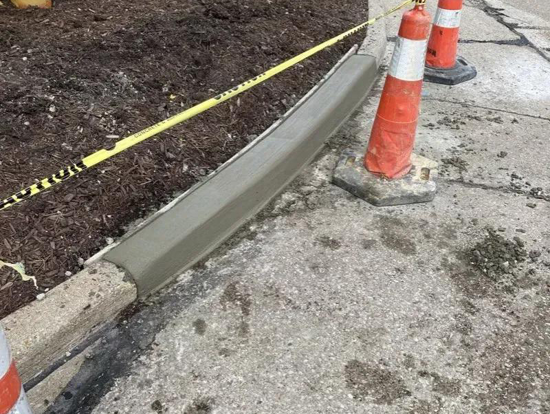concrete curb repair