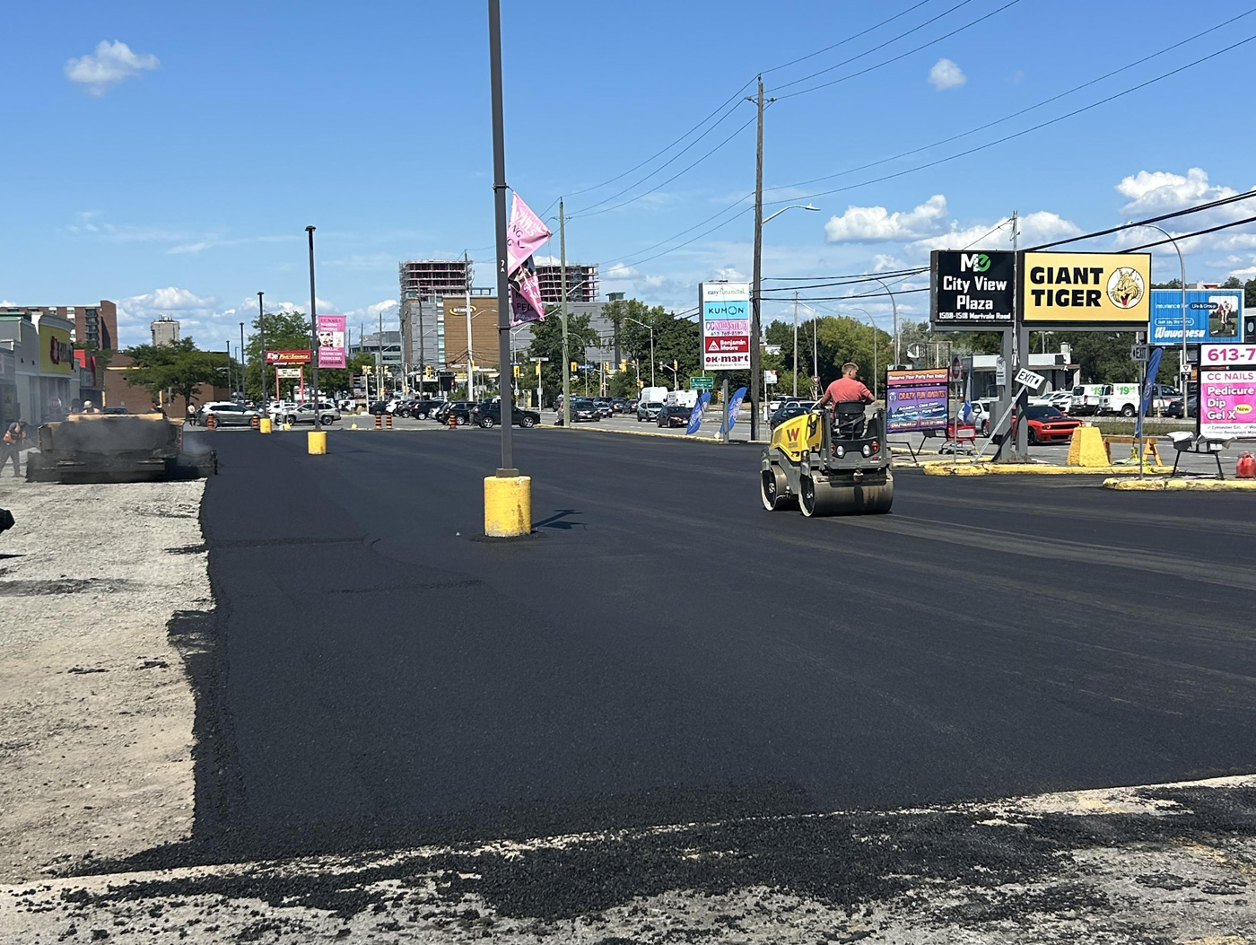 commercial parking lot asphalt paving link